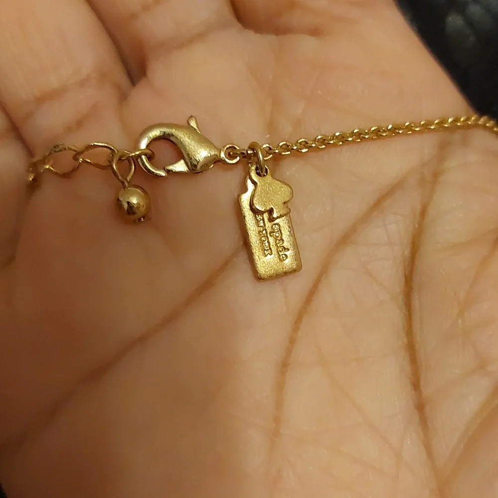Kate Spade Spot The Spade Charm Pendant Necklace - Picture 4 of 4